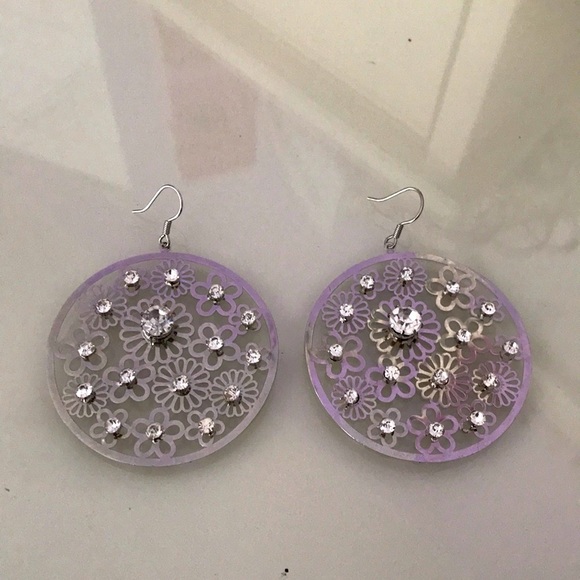 Jewelry - Silver flower earrings